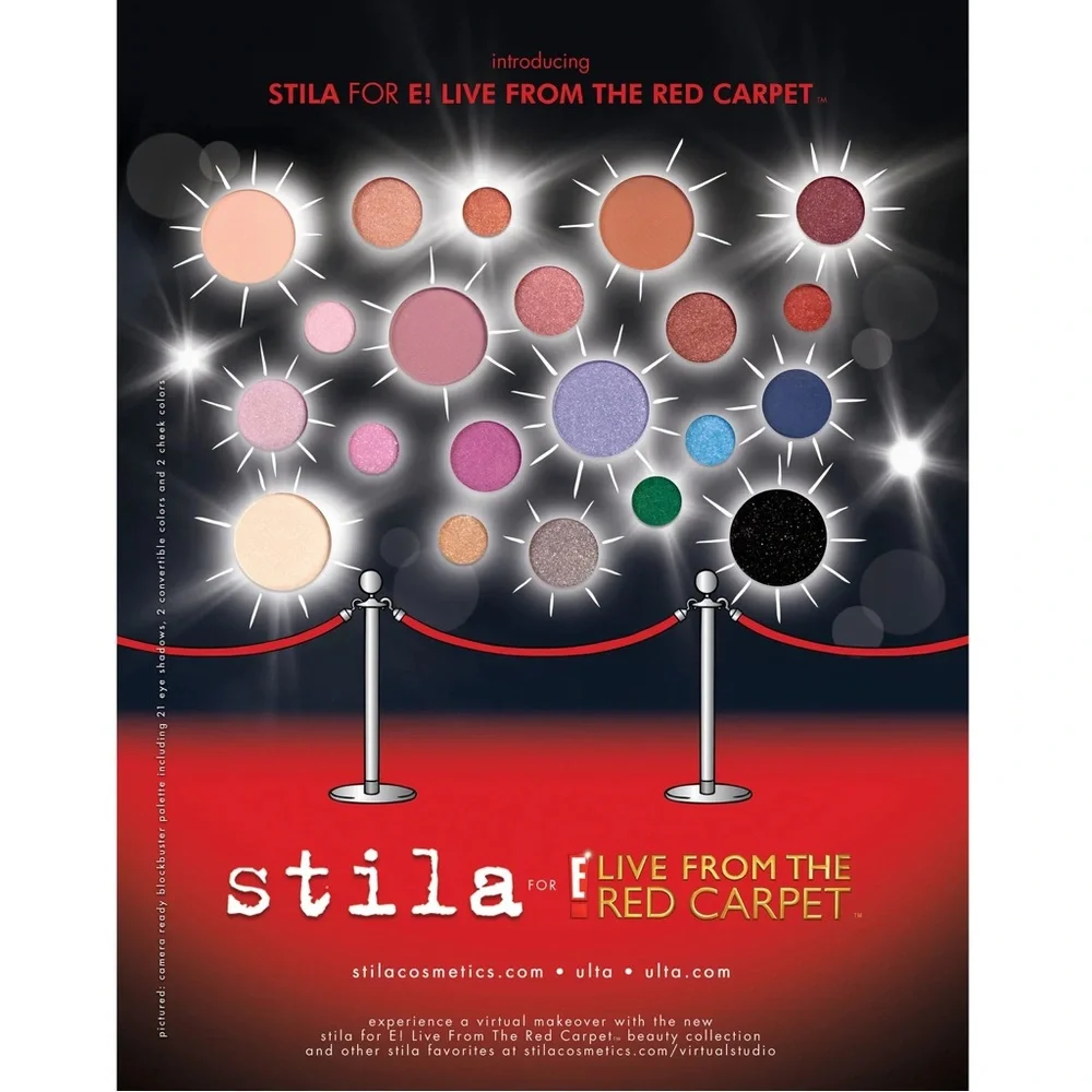 Stila E! Hollywood Live Red Carpet Camera Ready Blockbuster Eyeshadow Palette